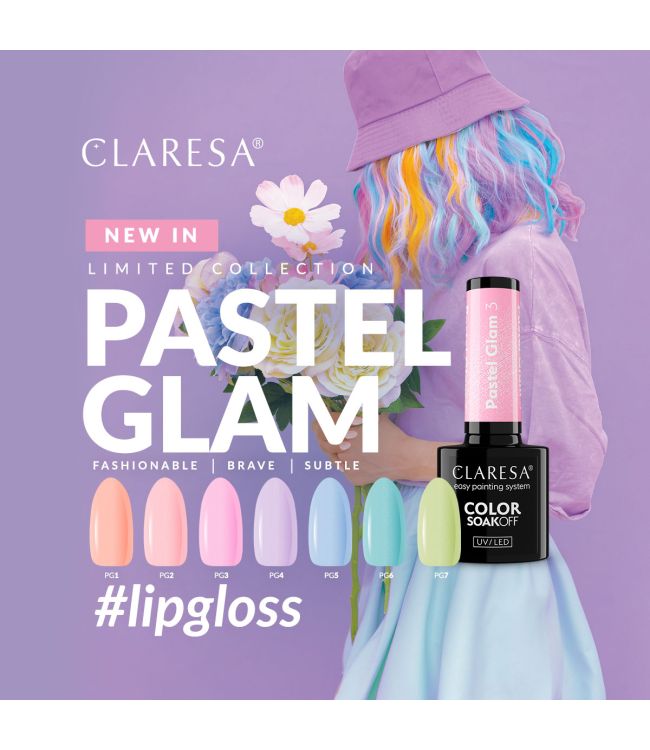 Afbeelding laden in galerijviewer, Claresa uv led gellak 5ml pastel glam 1
