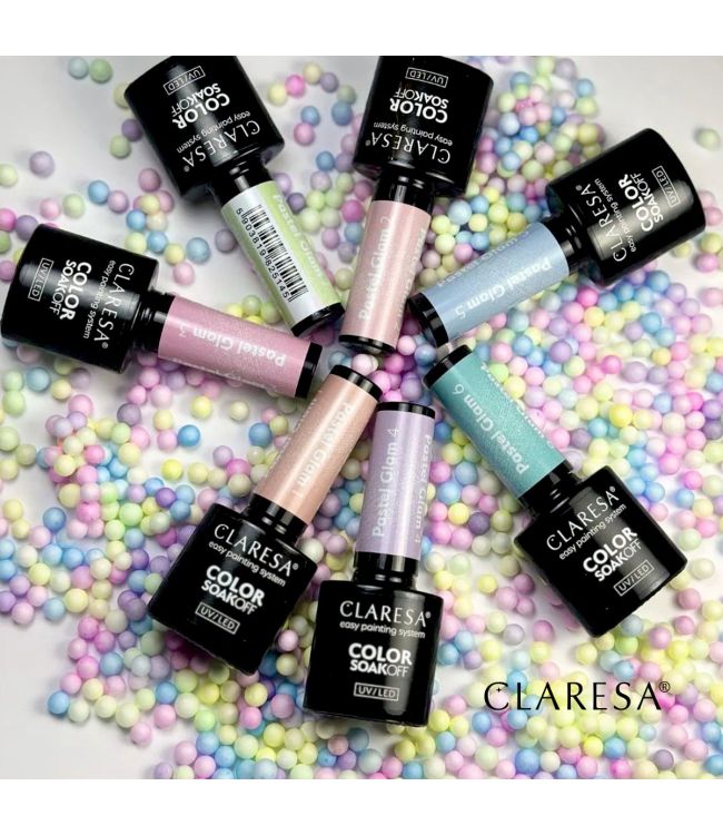 Afbeelding laden in galerijviewer, Claresa uv led gellak 5ml pastel glam 6

