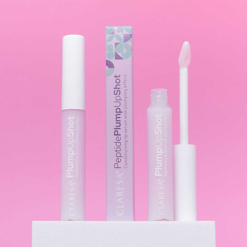 Afbeelding laden in galerijviewer, Claresa peptide plump up shot lip serum 6gr.
