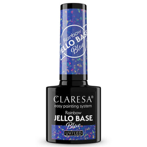 Claresa rainbow jello base coat blue 5ml