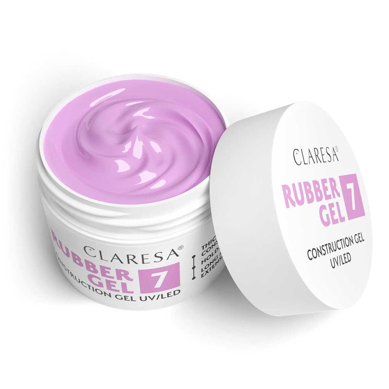 Afbeelding laden in galerijviewer, Claresa rubber gel 7 soft lilac 12gr.
