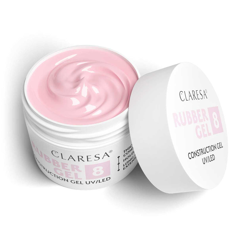 Afbeelding laden in galerijviewer, Claresa rubber gel 8 ballerina pink 45gr.
