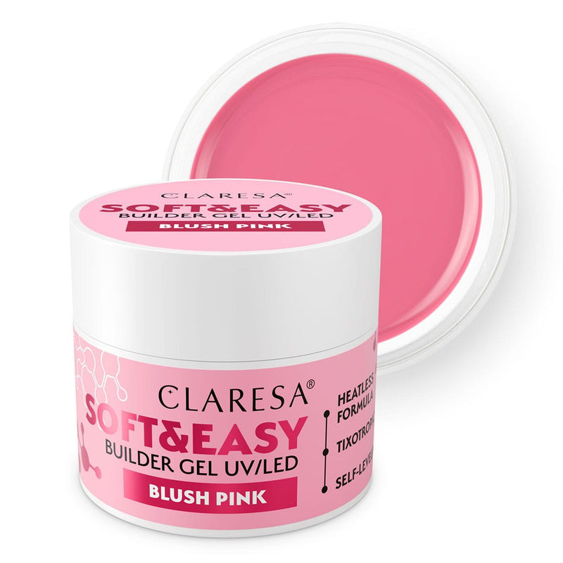 Afbeelding laden in galerijviewer, Claresa keratine soft easy builder gel blush pink 90gr.
