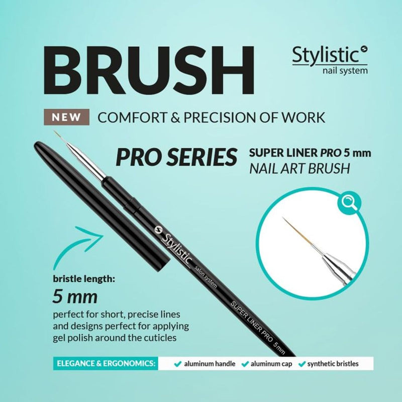 Afbeelding laden in galerijviewer, Stylistic super liner pro penseel 5mm
