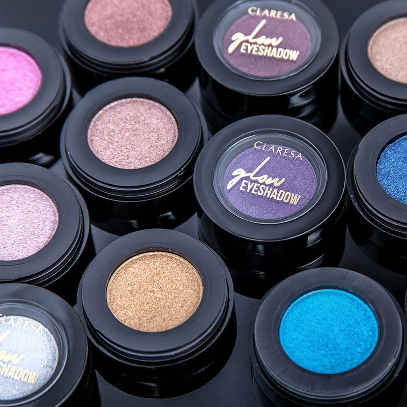 Afbeelding laden in galerijviewer, Claresa glow eyeshadow 08 blueberries in plum
