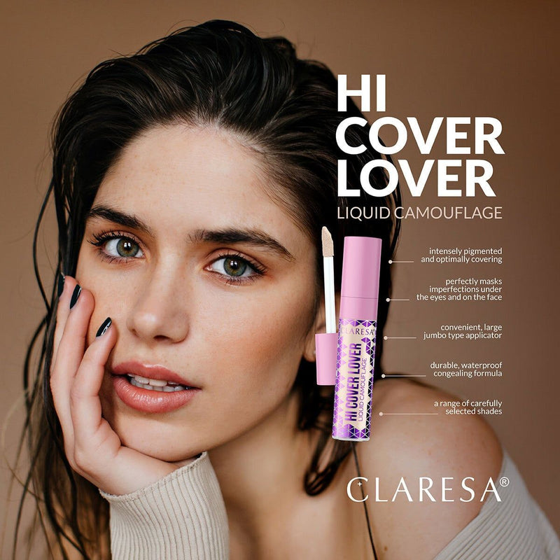 Afbeelding laden in galerijviewer, Claresa concealer hi cover lover 22 fair 8gr.
