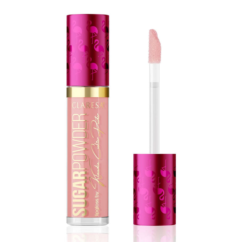 Afbeelding laden in galerijviewer, Claresa lipgloss sugar powder 03 natural 5ml
