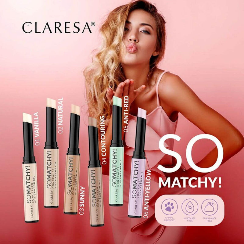 Afbeelding laden in galerijviewer, Claresa so matchy! concealer cover stick 04 contouring 3gr.
