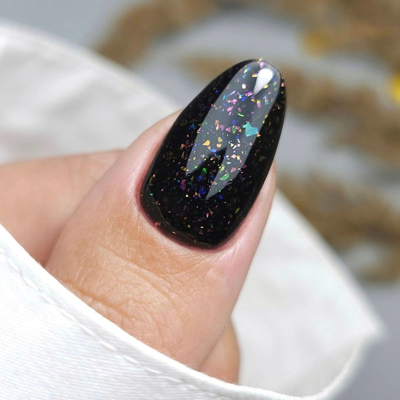 Afbeelding laden in galerijviewer, Claresa rainbow jello base coat black 5ml
