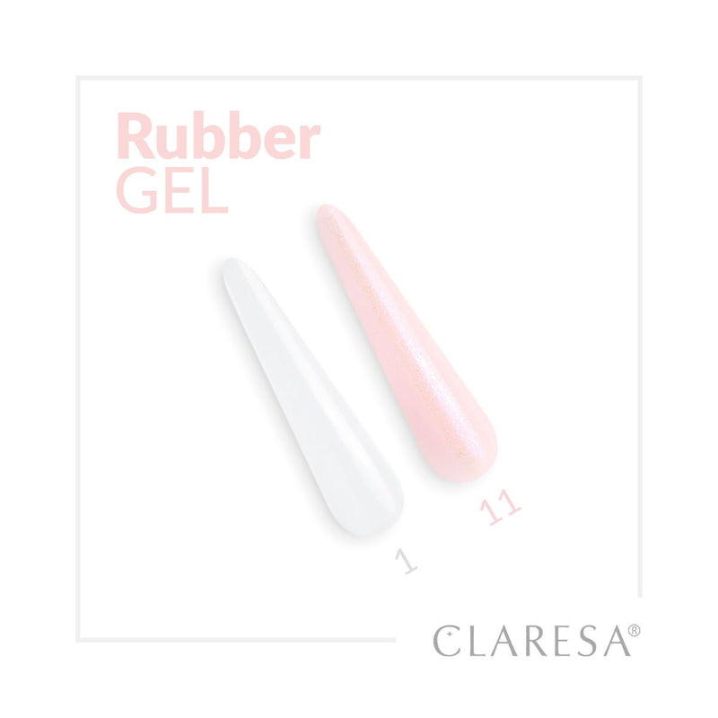 Afbeelding laden in galerijviewer, Claresa rubber gel 1 transparant 45gr.

