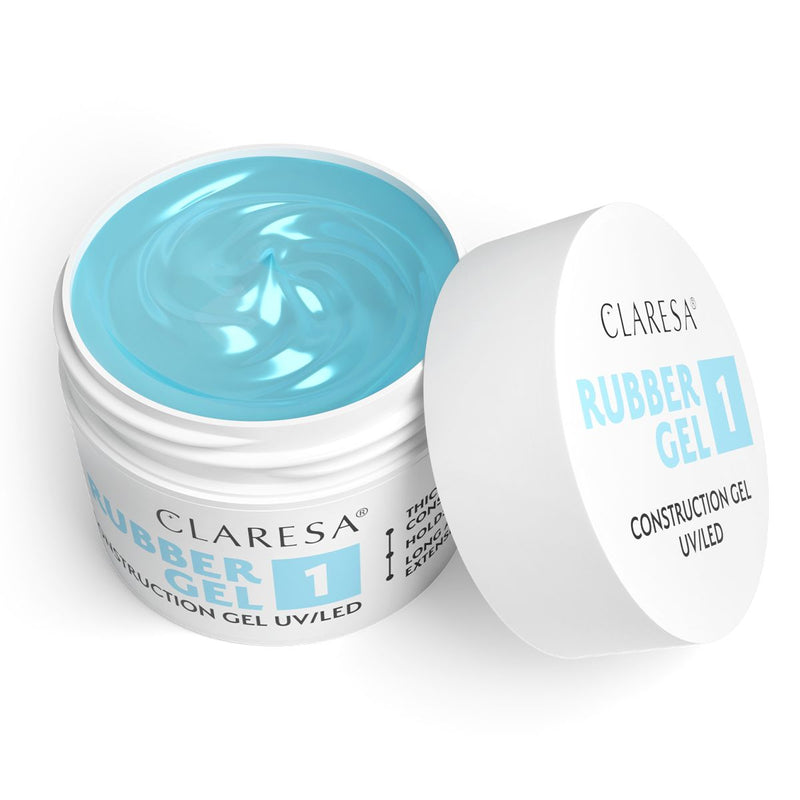 Afbeelding laden in galerijviewer, Claresa rubber gel 1 transparant 45gr.
