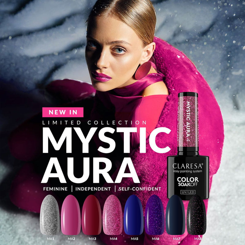 Afbeelding laden in galerijviewer, Claresa uv led gellak 5ml mystic aura 2
