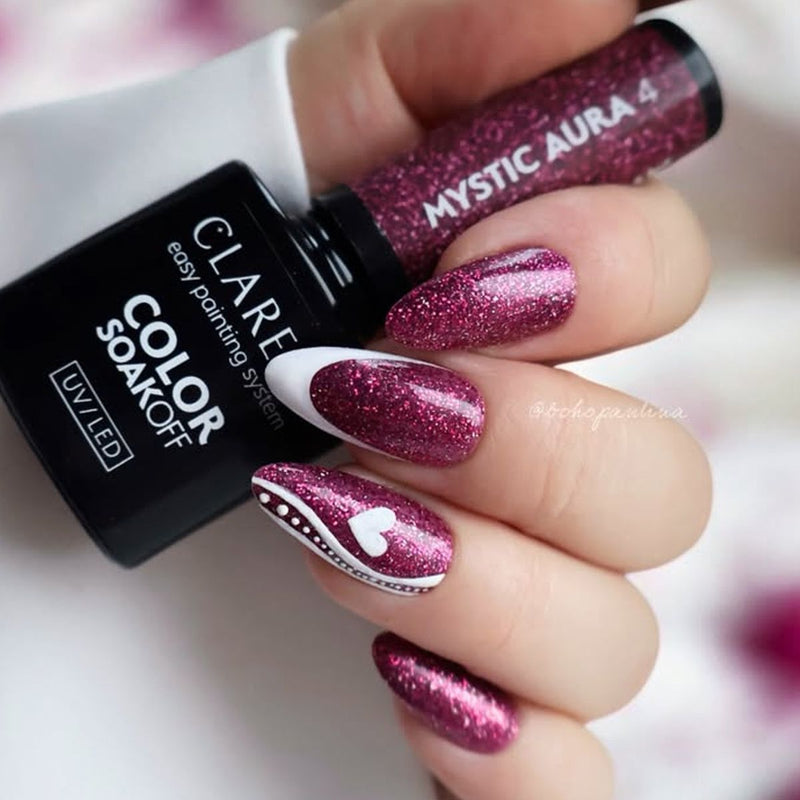 Afbeelding laden in galerijviewer, Claresa uv led gellak 5ml mystic aura 4

