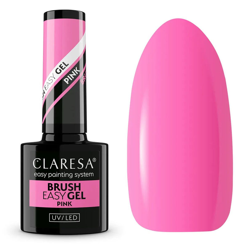 Afbeelding laden in galerijviewer, Claresa brush easy gel pink 5ml
