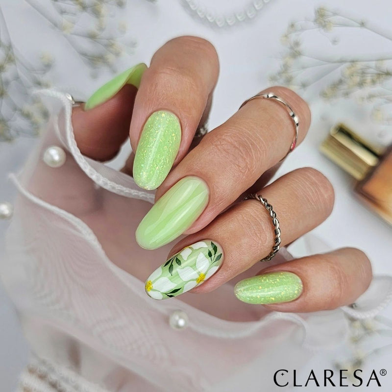 Afbeelding laden in galerijviewer, Claresa brush easy gel glitter pistachio 5ml
