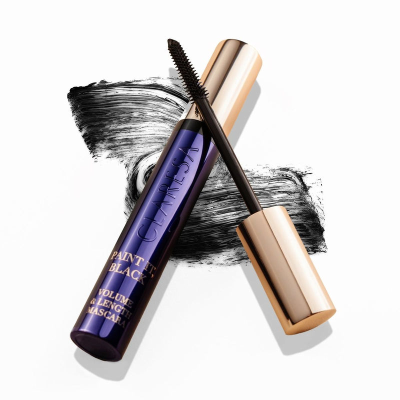 Afbeelding laden in galerijviewer, Claresa paint it black volume lenght mascara 10gr.
