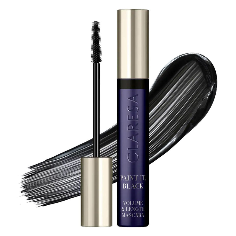 Afbeelding laden in galerijviewer, Claresa paint it black volume lenght mascara 10gr.
