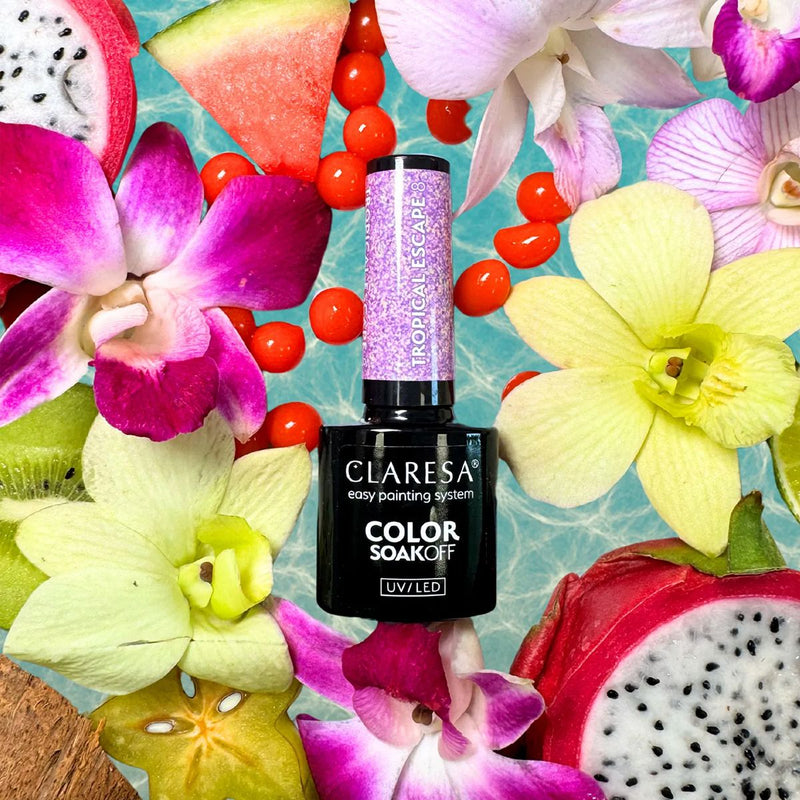 Afbeelding laden in galerijviewer, Claresa uv led gellak 5ml tropical escape 8
