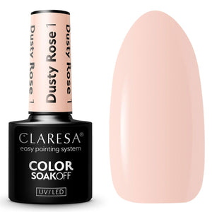 Claresa uv led gellak 5ml dusty rose 1