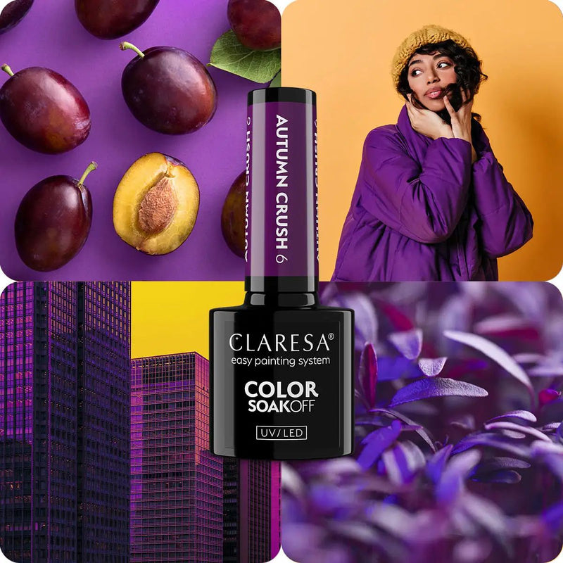 Afbeelding laden in galerijviewer, Claresa uv led gellak 5ml autumn crush 6
