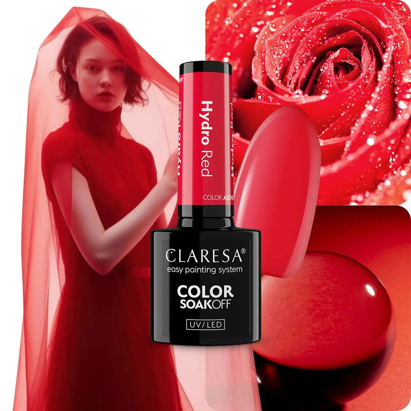 Afbeelding laden in galerijviewer, Claresa uv led gellak 5ml color alchemy - hydro red
