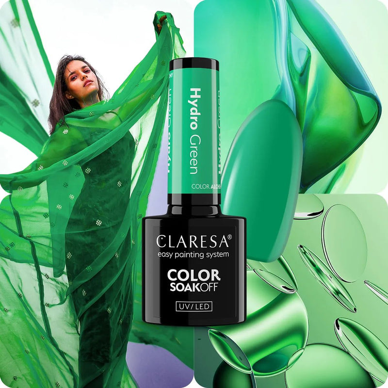 Afbeelding laden in galerijviewer, Claresa uv led gellak 5ml color alchemy - hydro green
