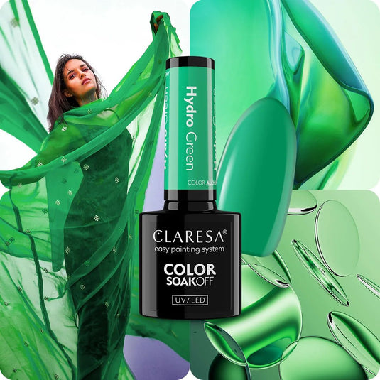 Claresa uv led gellak 5ml color alchemy - hydro green