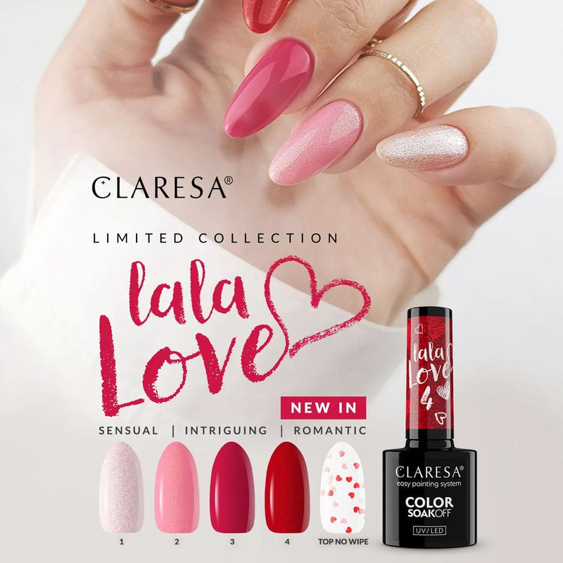 Afbeelding laden in galerijviewer, Claresa uv led gellak 5ml la la love 4
