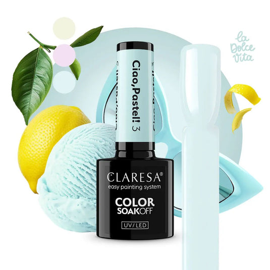 Claresa uv led gellak 5ml ciao pastel 3