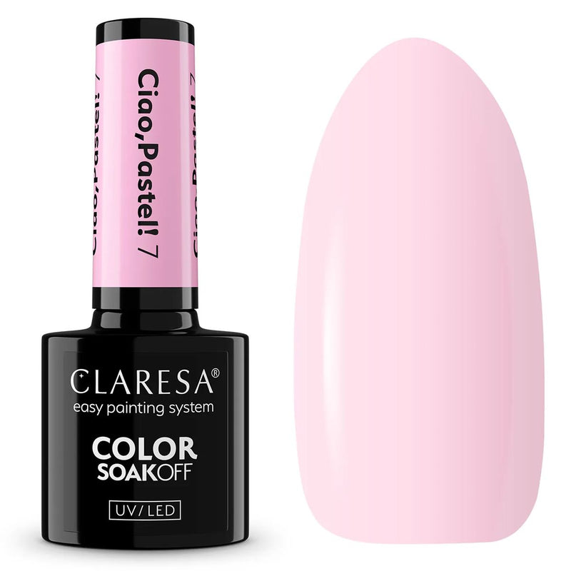 Afbeelding laden in galerijviewer, Claresa uv led gellak 5ml ciao pastel 7
