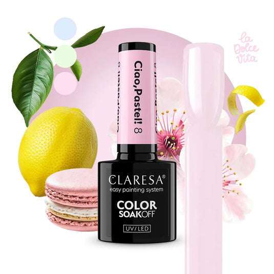 Claresa uv led gellak 5ml ciao pastel 8