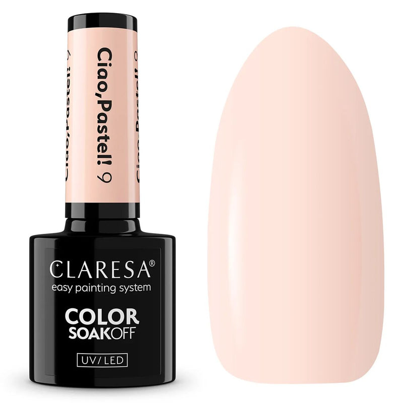Afbeelding laden in galerijviewer, Claresa uv led gellak 5ml ciao pastel 9
