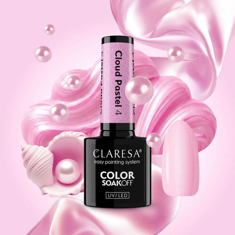 Afbeelding laden in galerijviewer, Claresa uv led gellak 5ml cloud pastel 4
