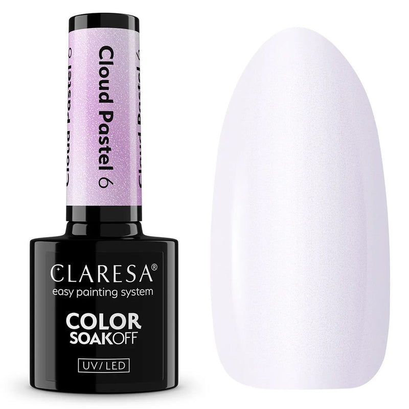 Afbeelding laden in galerijviewer, Claresa uv led gellak 5ml cloud pastel 6
