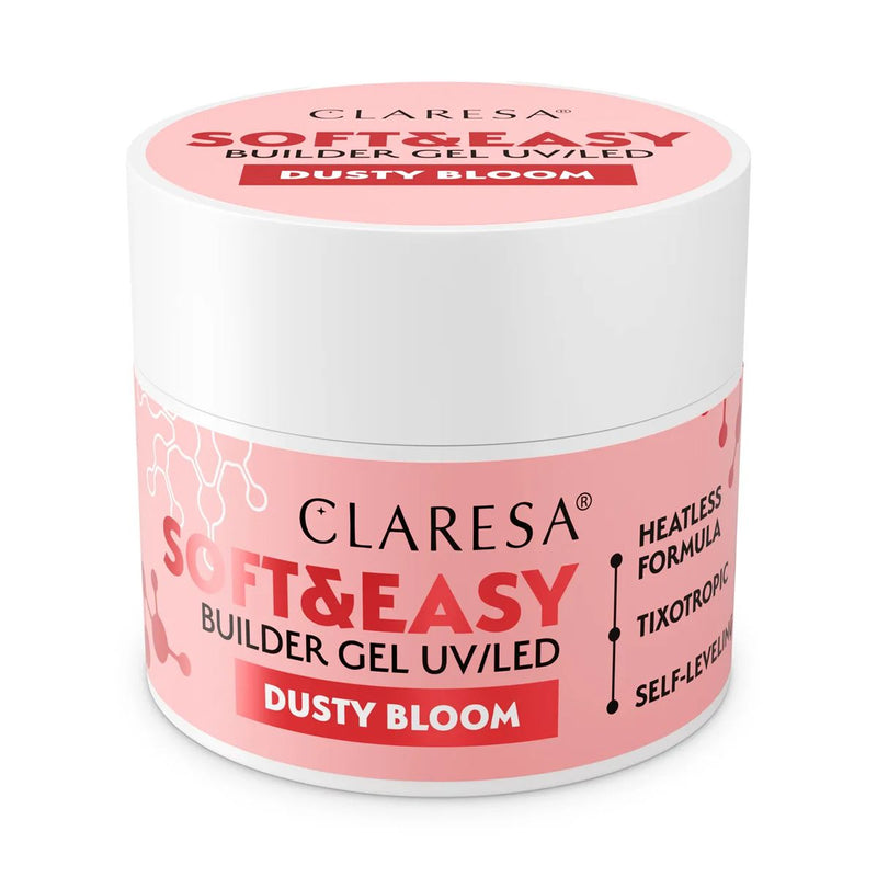 Afbeelding laden in galerijviewer, Claresa keratine soft easy builder gel dusty bloom 45gr.
