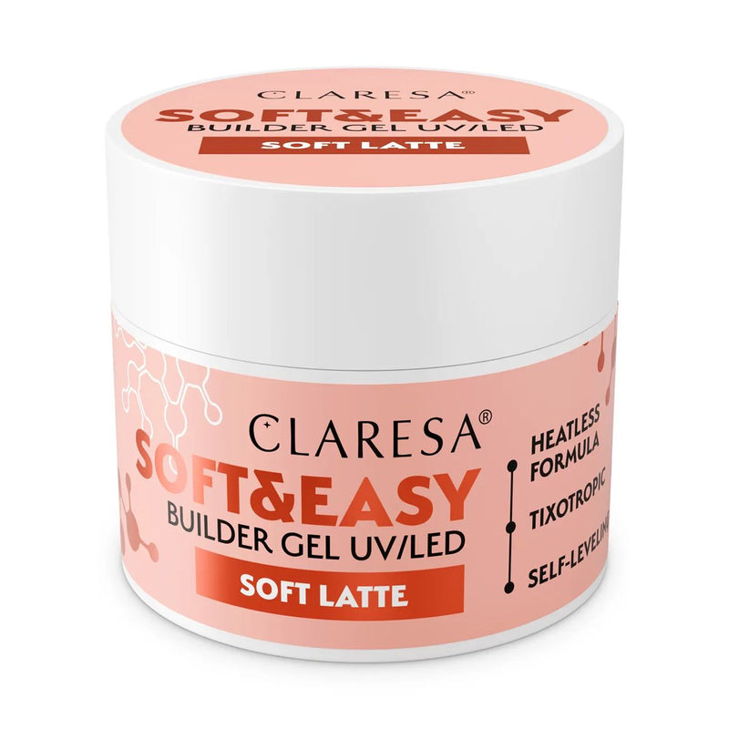 Afbeelding laden in galerijviewer, Claresa keratine soft easy builder gel soft latte 12gr.
