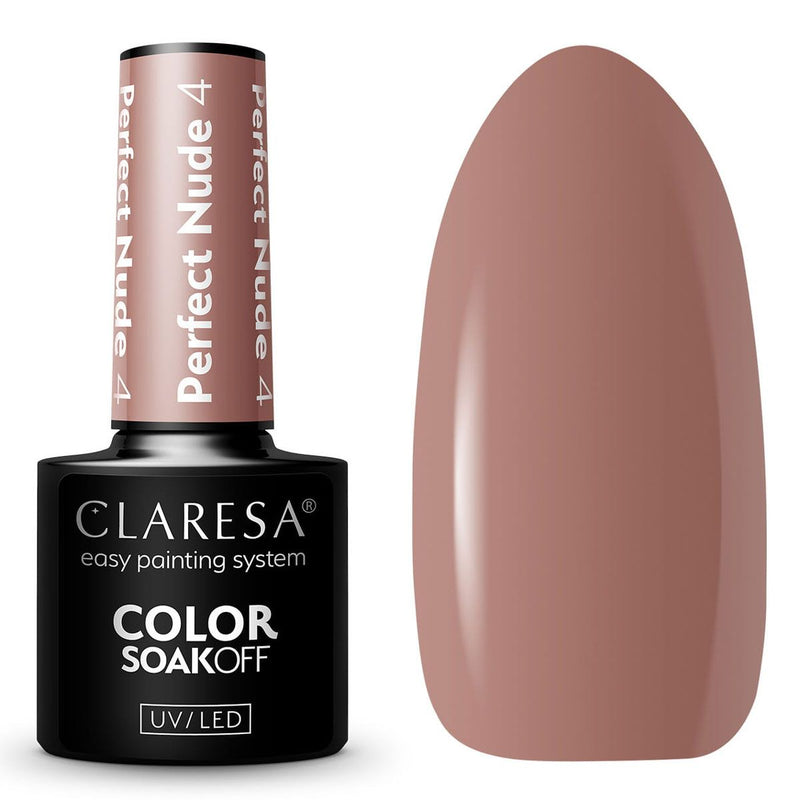 Afbeelding laden in galerijviewer, Claresa uv led gellak 5ml perfect nude 4
