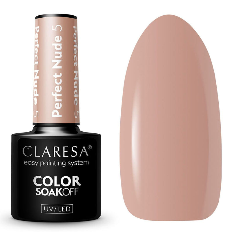 Afbeelding laden in galerijviewer, Claresa uv led gellak 5ml perfect nude 5
