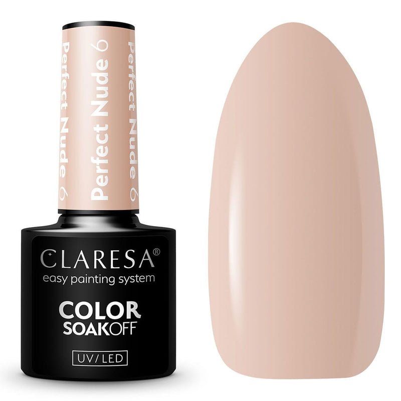 Afbeelding laden in galerijviewer, Claresa uv led gellak 5ml perfect nude 6
