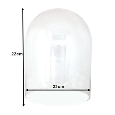 Clayre eef stolp 6gl3548 transparent 23x22 cm