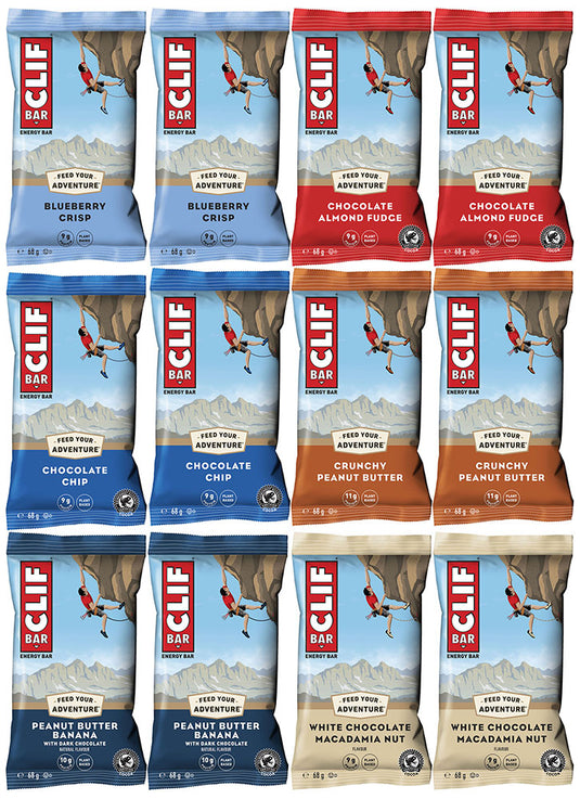 Clif bar energy bar mixed 12x68g box