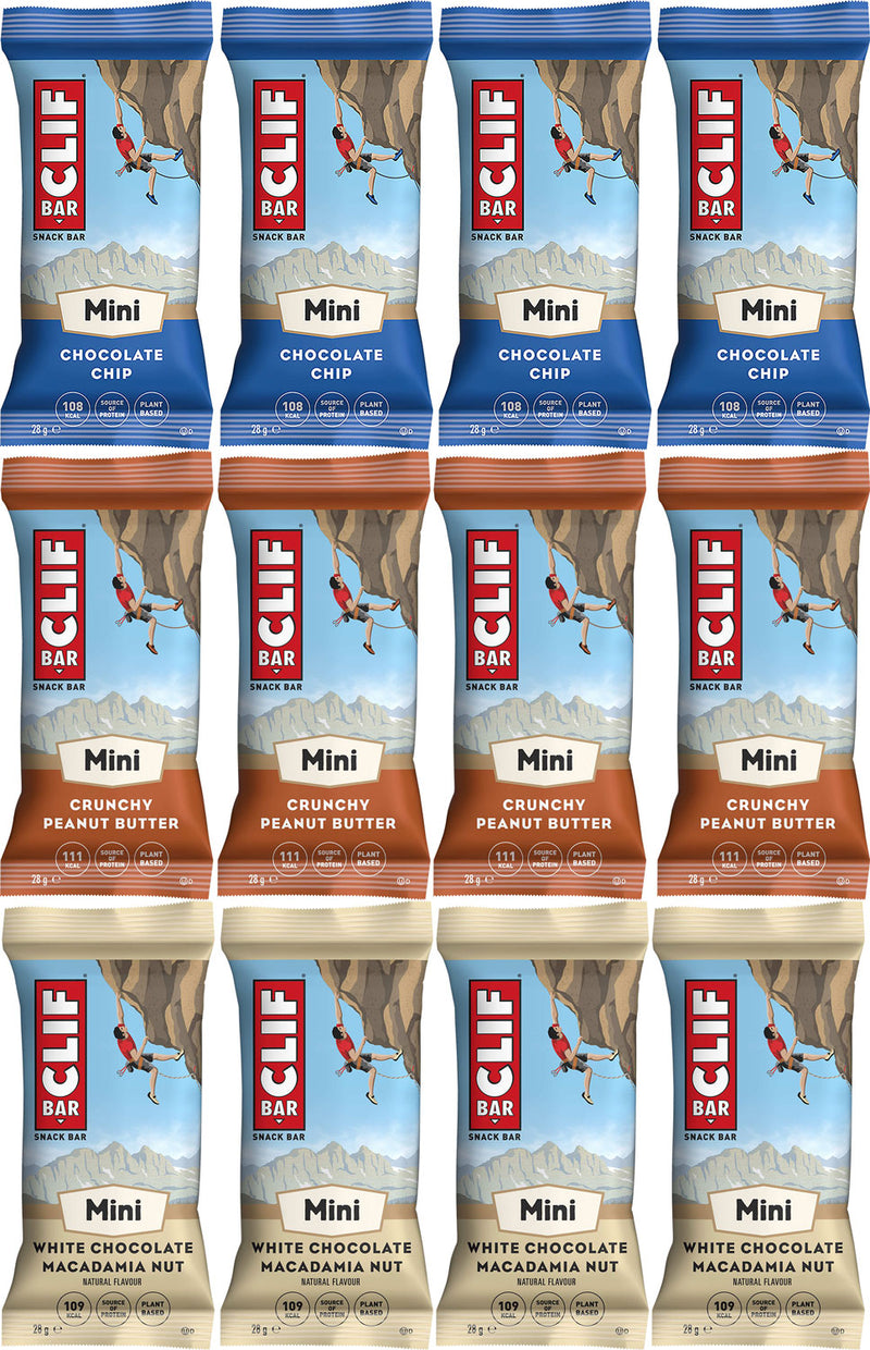 Afbeelding laden in galerijviewer, Clif bar energy bar mini mixed 12x28g box mhd 02 26

