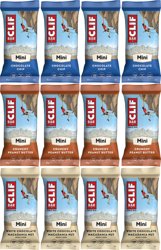 Clif bar energy bar mini mixed 12x28g box mhd 02 26