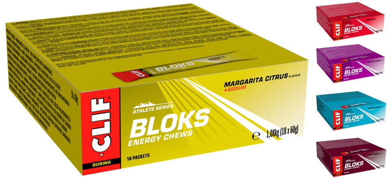 Afbeelding laden in galerijviewer, Clif bar shot bloks energy chews 18er box
