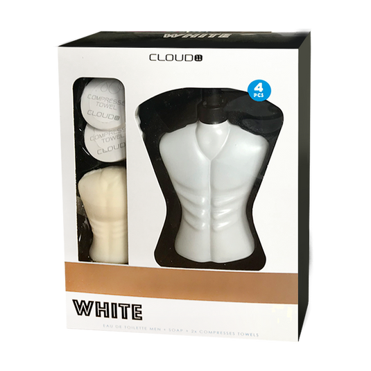 Cloud11 geschenkset white men