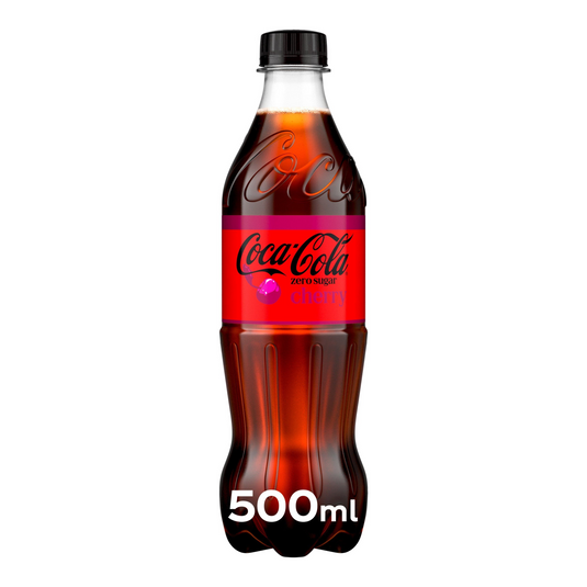 Coca-cola zero cherry pet (12x 50cl)