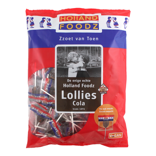 Holland foodz cola lollipopz (200 stuks)
