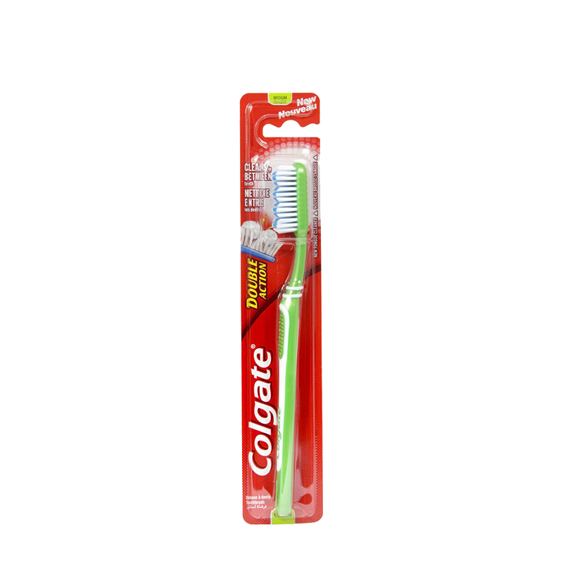 Afbeelding laden in galerijviewer, Colgate tandenborstel double action medium
