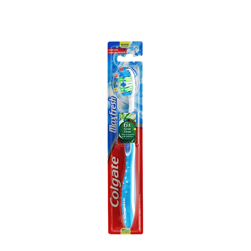 Afbeelding laden in galerijviewer, Colgate tandenborstel max fresh medium

