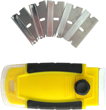 Con:p verfschraper met softgrip - b24200